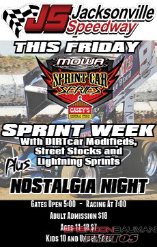 Jacksonville Speedway Sprint Week
